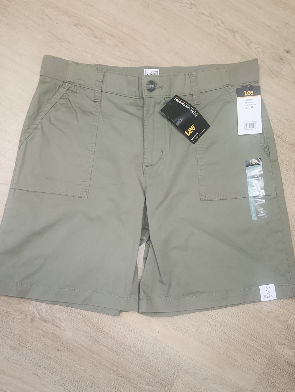 Lee Olive Everyday Hybrid Cargo Shorts